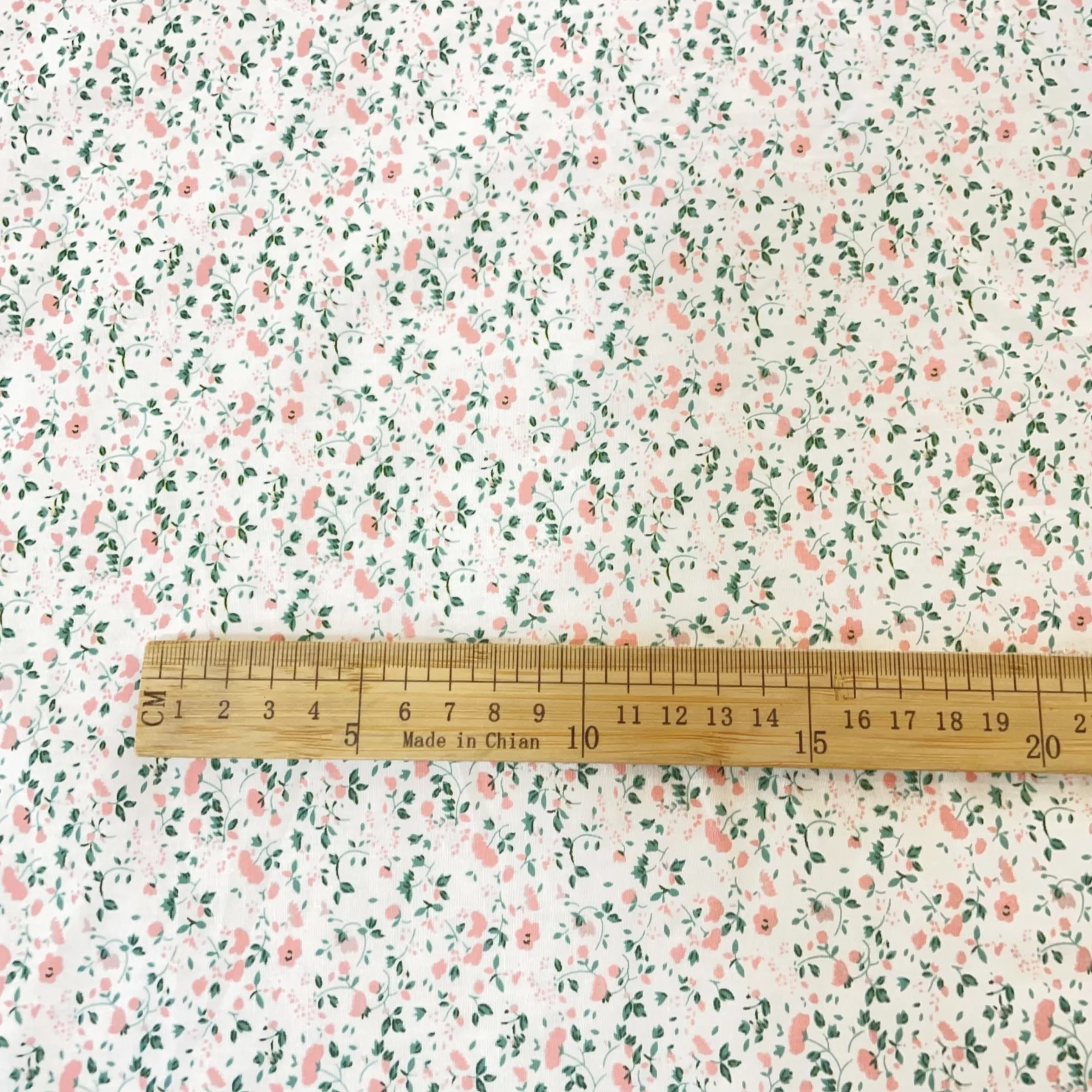 綿 100% 花柄生地ソフトピンク小花プリント縫製材料ベビー - Baby Clothing Sewing のレビューと価格