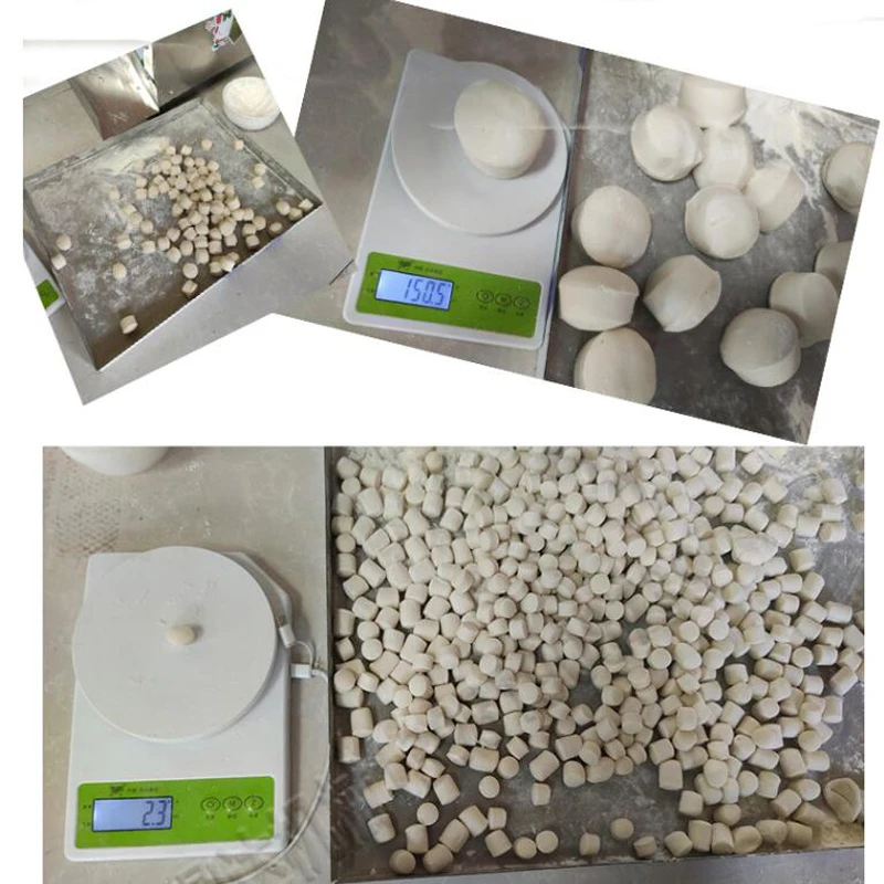 Small Dough Cutter Machine For Pizza Bread Dumpling Mantou Dosage Extruder Dough Divider Machine Weight Adjustable