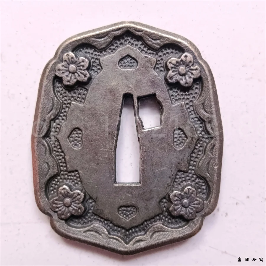 Alloy Tsuba Kashira Menuki Fuchi For Japanese Wakizashi Knife Parts Japanese Samurai Sword Fittings