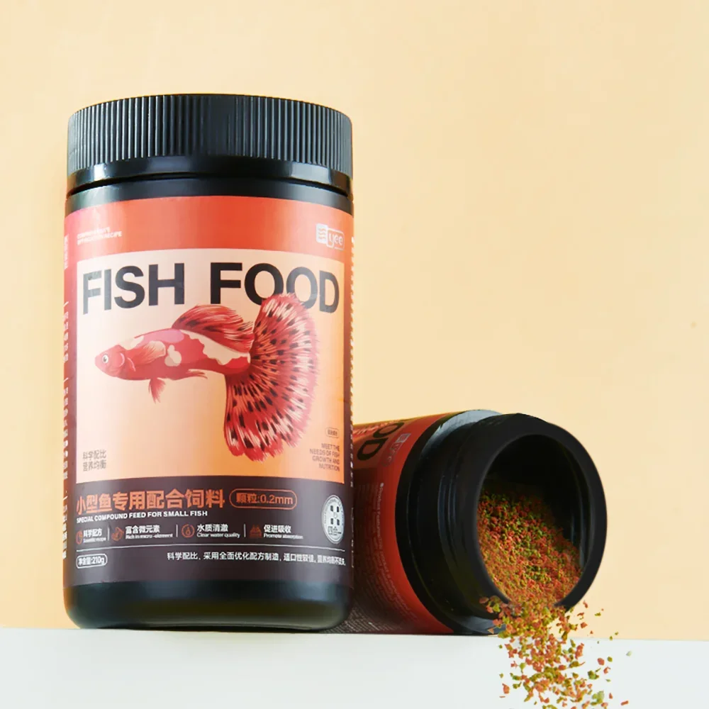 

Aquarium Guppy Fish Food Highly Nutrient Probiotics Sinking Food for Fish Feed