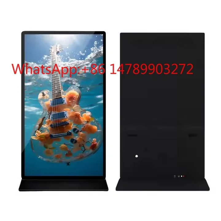 

55 Inch Portable Touch Display Android Windows System Rental Advertising Monitor