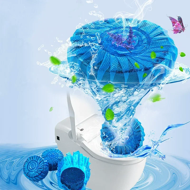 

Stain Remover for RV & Home Use, Long-Lasting Fresh Scent Deodorize5/10/20pack Automatic Toilet Cleaner Tablets - Powerful