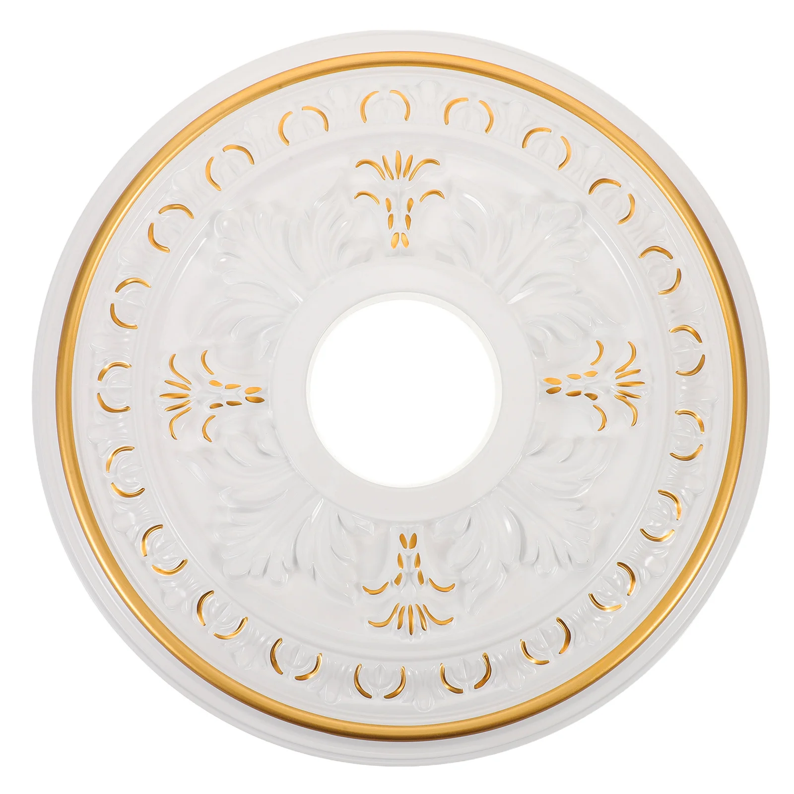 

Elegant Gypsum Relief Lampshade Ceiling Light for Living Room Classic Home Decor Handcrafted Lighting Accessory