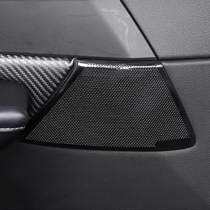 6pcs For Mazda CX-30 CX30 2020 2021 2022 2023 2024 Car Accessories A-pillar Audio Speaker Cover Trim Door Loudspeaker Cover Trim