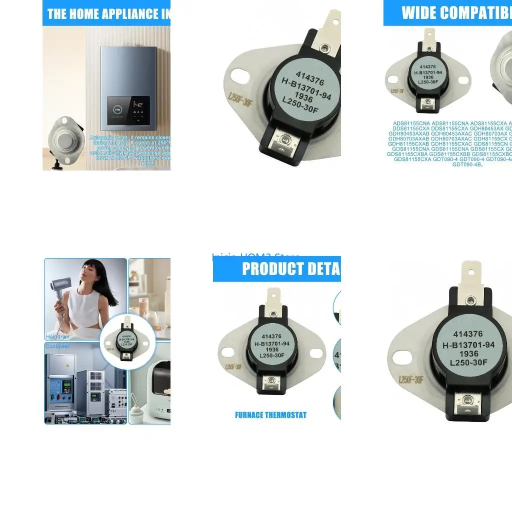 A5YD Thermostat L250-30F Limit Switches High Temperature Resistant Limit Switches