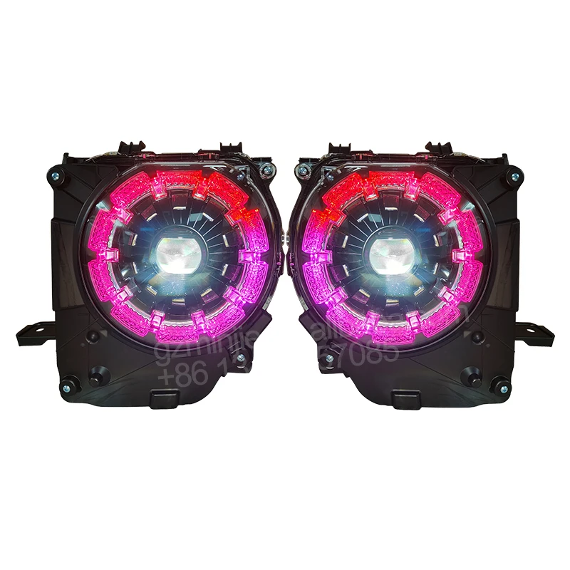 

RGB LC70 LC76 LC79 Headlight Land Cruiser 70 Series Accessories Led Projector Upgraded for Toyota 2024