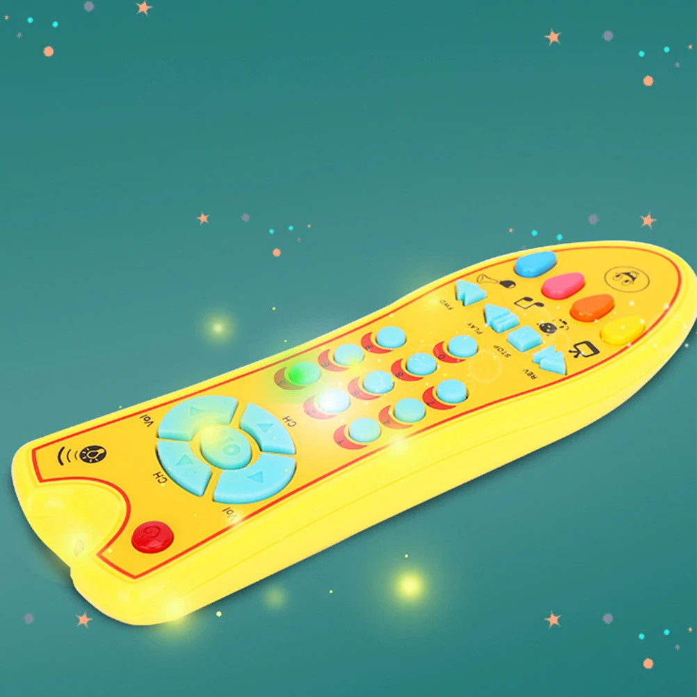 Para niños pequeños de 1 a 3 años, juego de simulación, desarrollo sensorial educativo, Control remoto para bebés y niños