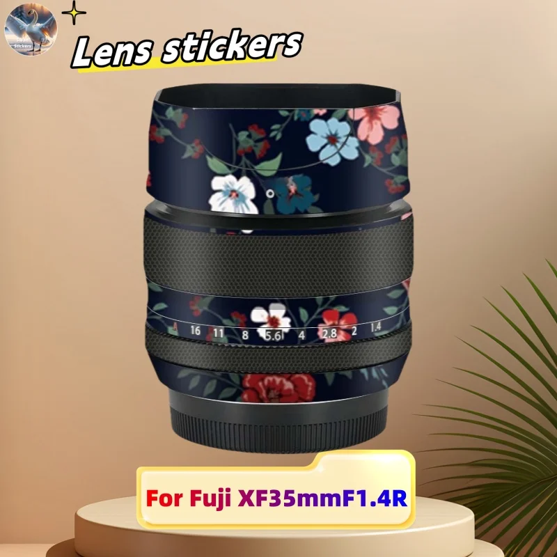 

for Fuji XF35mmF1.4R Camera Lens stickers, precision cut wear-resistant protective film, DIY skin