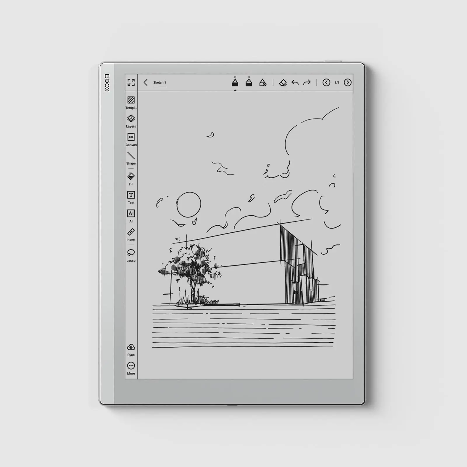 BOOX Tablet Go 10.3 ePaper E Ink Tablet بدون ضوء أمامي 4G 64G 300 PPI B/W Notebook #1