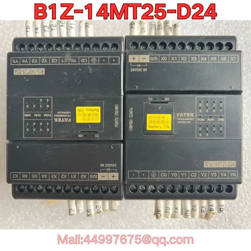 Second-hand B1Z-14MT25-D24 PLC controller functional test is normal Latest prices for August 2026