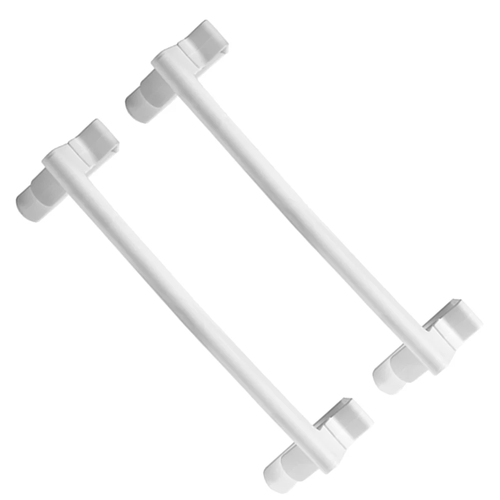 

2Pcs Punch Free Towel Rack for Cabinet Detachable Kitchen Towel Holder Bathroom Storage Solution Over Door Rack Non Damage