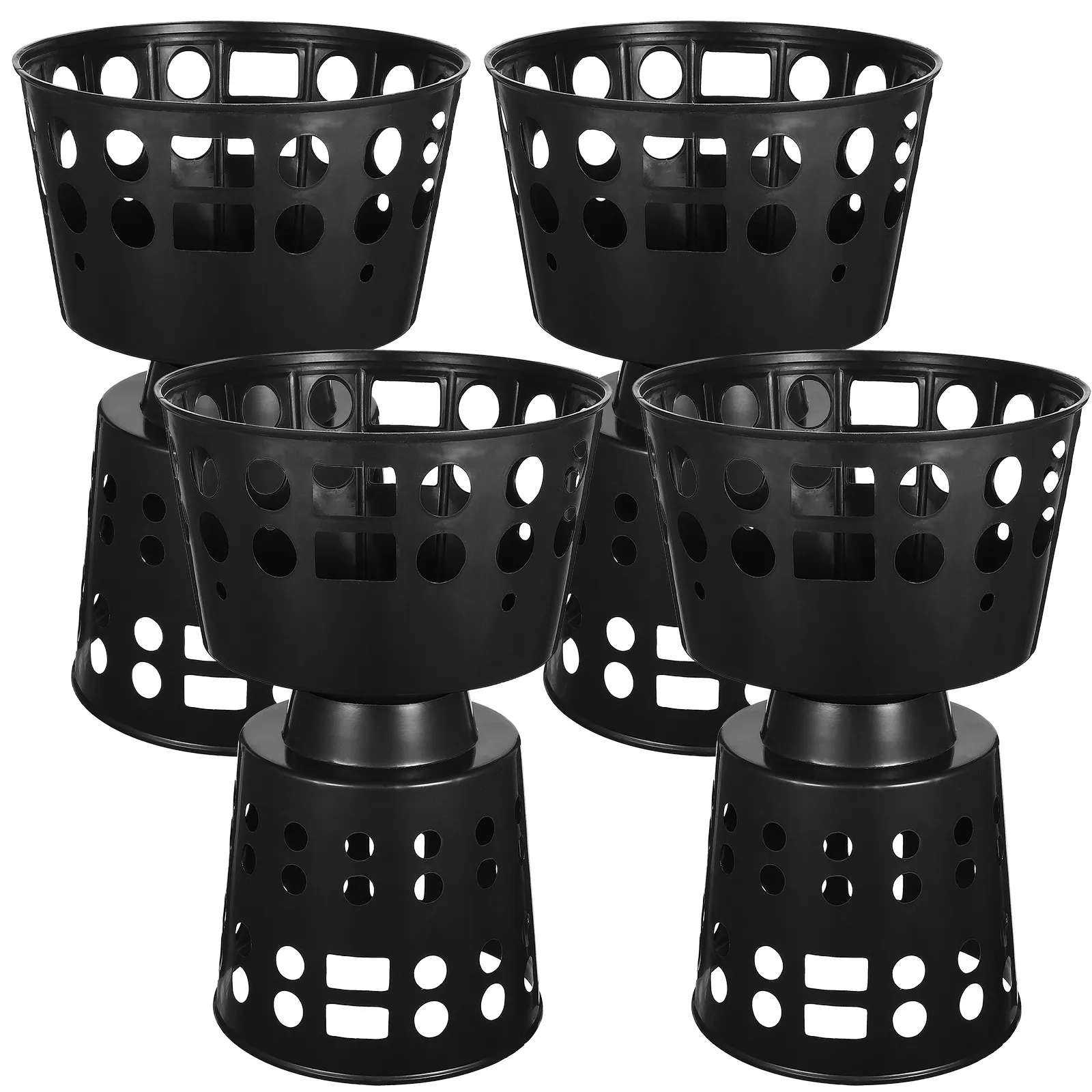 4Pcs Flower Arrangement Base Plastic Floral Fixing Holder Bouquet Packaging Material Flower Shop Supplies DIY Bouquet Base