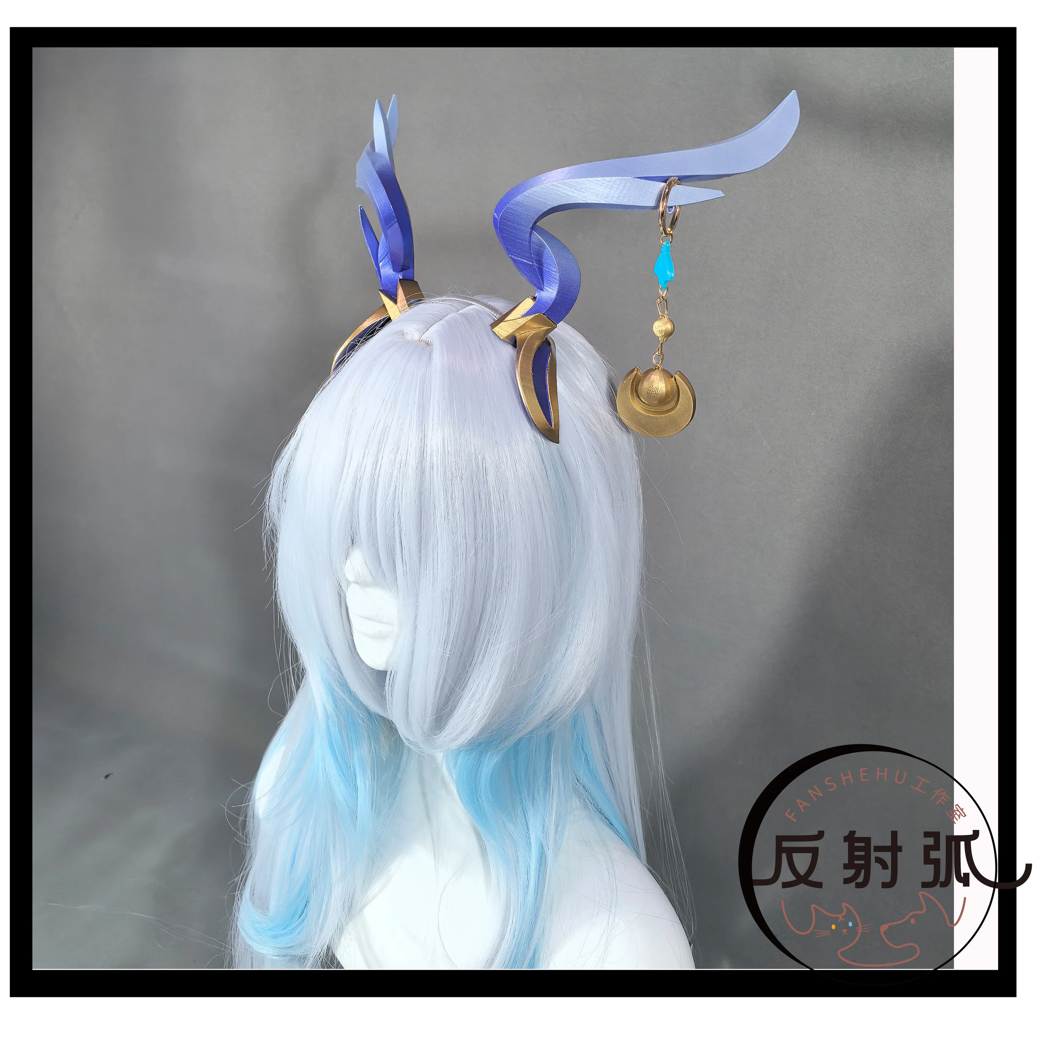 Jeu Genshin Impact Lauma Cosplay accessoire Lauma chapeaux coin coiffure pour Hallowmas fête femmes hommes jeu de rôle Comicon