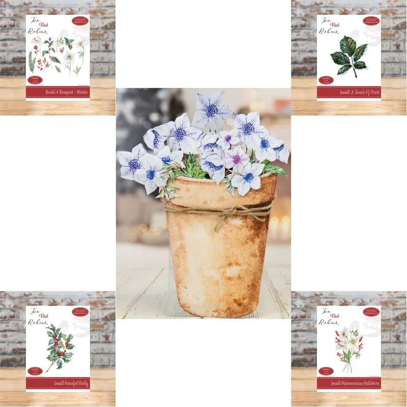 Small A Touch Of Frost Small Peaceful Holly Cutting Dies Scrapbook Diary Decoration Stencil Embossing Template DIY Greeting 2026