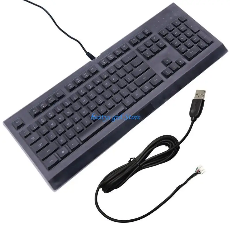 C7AB Replacement USB Cable for Cynosa Keyboard Perfectly for Gamers Needing Reliabled Fast Response Connection