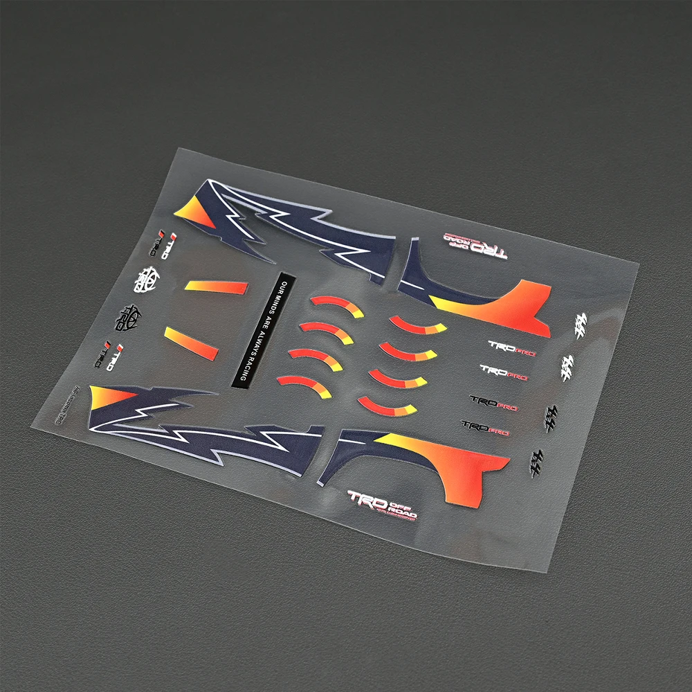 1/30 UV Sticker for SCX30 Tacoma Cars