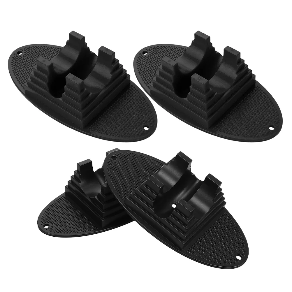 

4pcs Wheel Pad Scooter Rack Parking Accessories Electric Kickstand Display Stand Black Kids Safety Bike Vehicle