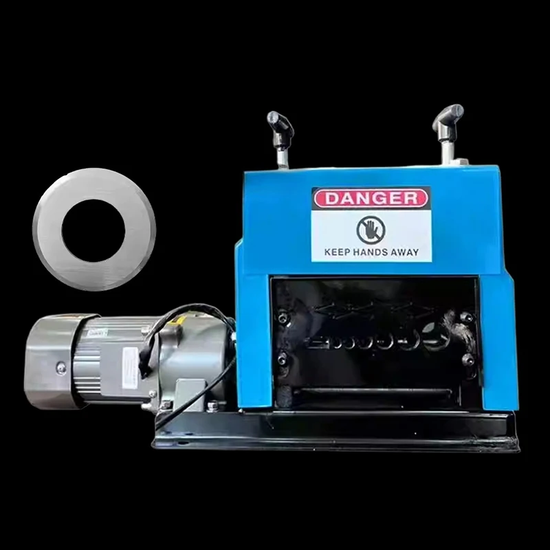 220V Electric Wire Stripping Machine  Cable Stripper for Removing Plastic & Rubber From Wire, Copper Recycle