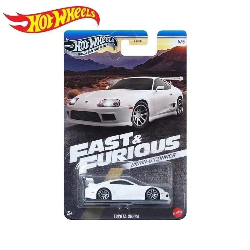 Echt Hot Wheels Brian O\'connor Fast & Furious Automodel Ford Mitsubishi Toyota Supra Nissan Speelgoed voor Jongens Film Metalen Voertuig