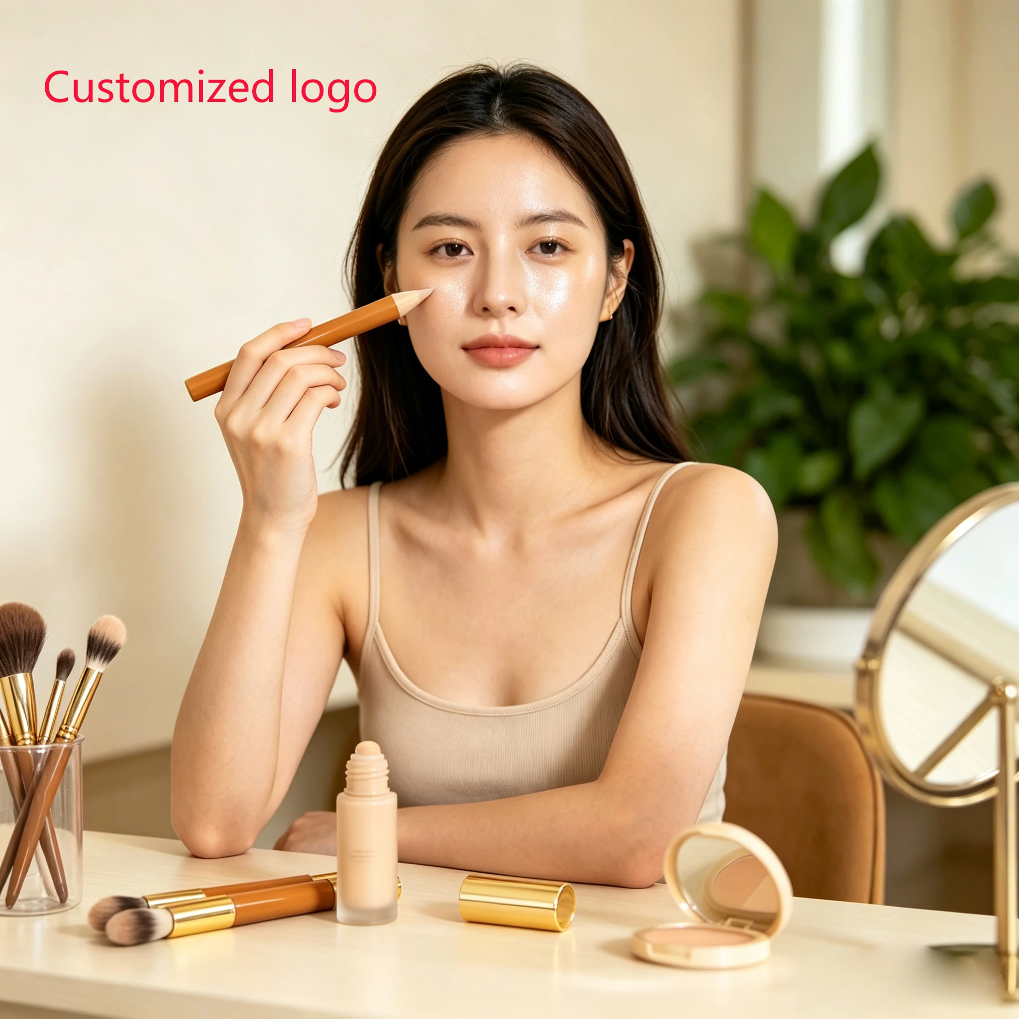 Double Headed Contour Stick Highlighter Matte Brightening Face Vegan Makeup Wholesale Private Label Custom Logo