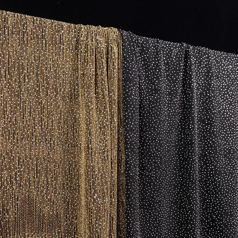 Spring Summer Bronzing Diamond Fabric for Cool Breathable Top Dress Half Skirt High Stability Fabrics Per Meter Diy Sewing Cloth