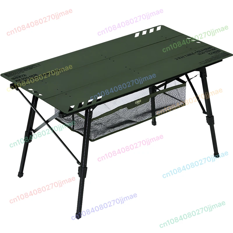 

Tactical wind table three-piece table ultra-light portable aluminum alloy outdoor camping folding table removable