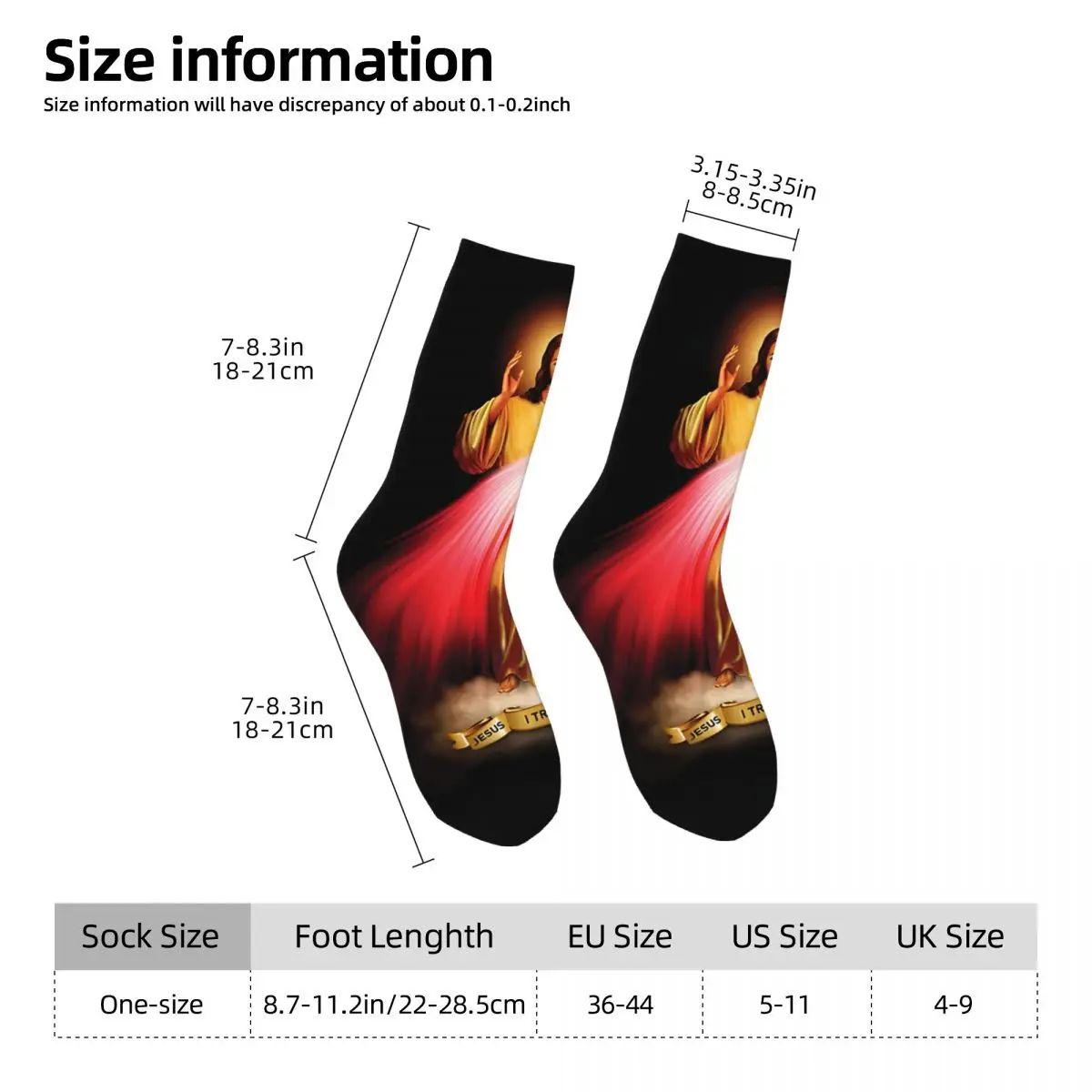 I Trust In You Socks Male Mens Women Spring Stockings Printed