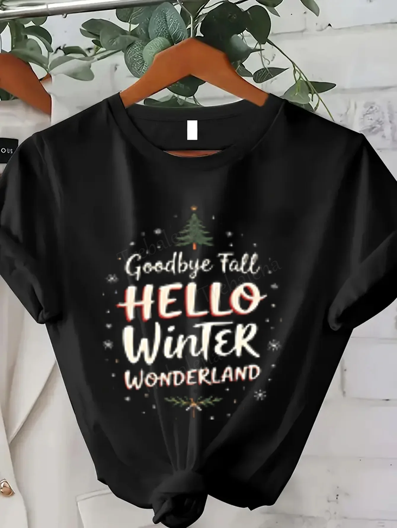Women T-shirt Hello Winter Wonderland Women's T-Shirt