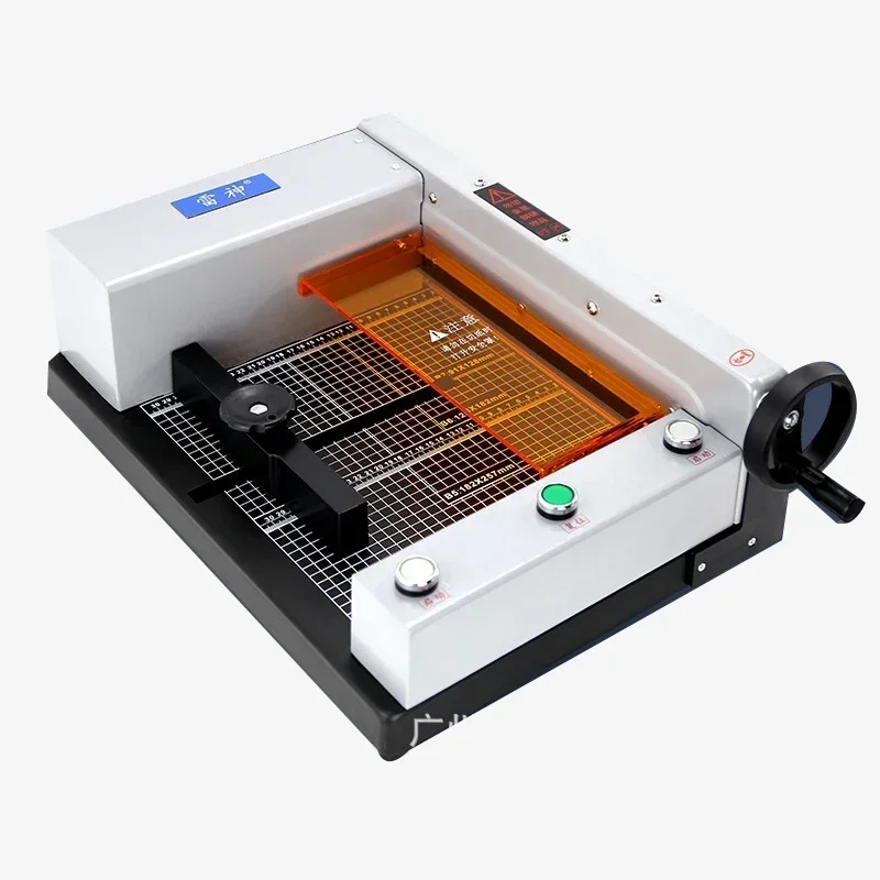 Fully Automatic Desktop Paper Cutter Electric A4 Thick Layer Heavy Card Cutter Office Photo Board Self-adhesive Equipment