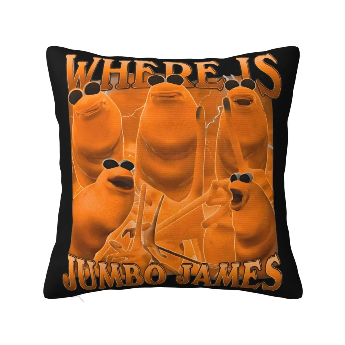 Where Is Jimbo James Retro Marcus The Worm Square Pillow Case Cushion Cover Creative Decorative Pillowcover for Seat 18
