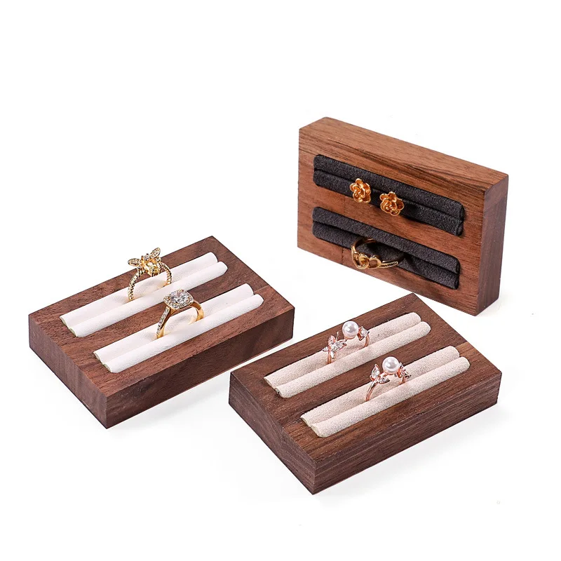 

Ring Jewelry Display Rack Ring Earrings Holder Earing Card Storage Jewelry Organizer Display Prop Jewelry Boxes and Packaging