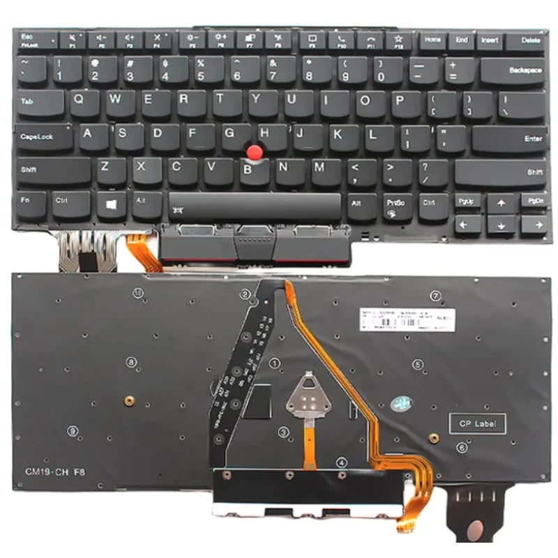 

For IBM Lenovo ThinkPad X1 Yoga 4th Gen 5th Gen 2019 2020 Internal Keyboard
