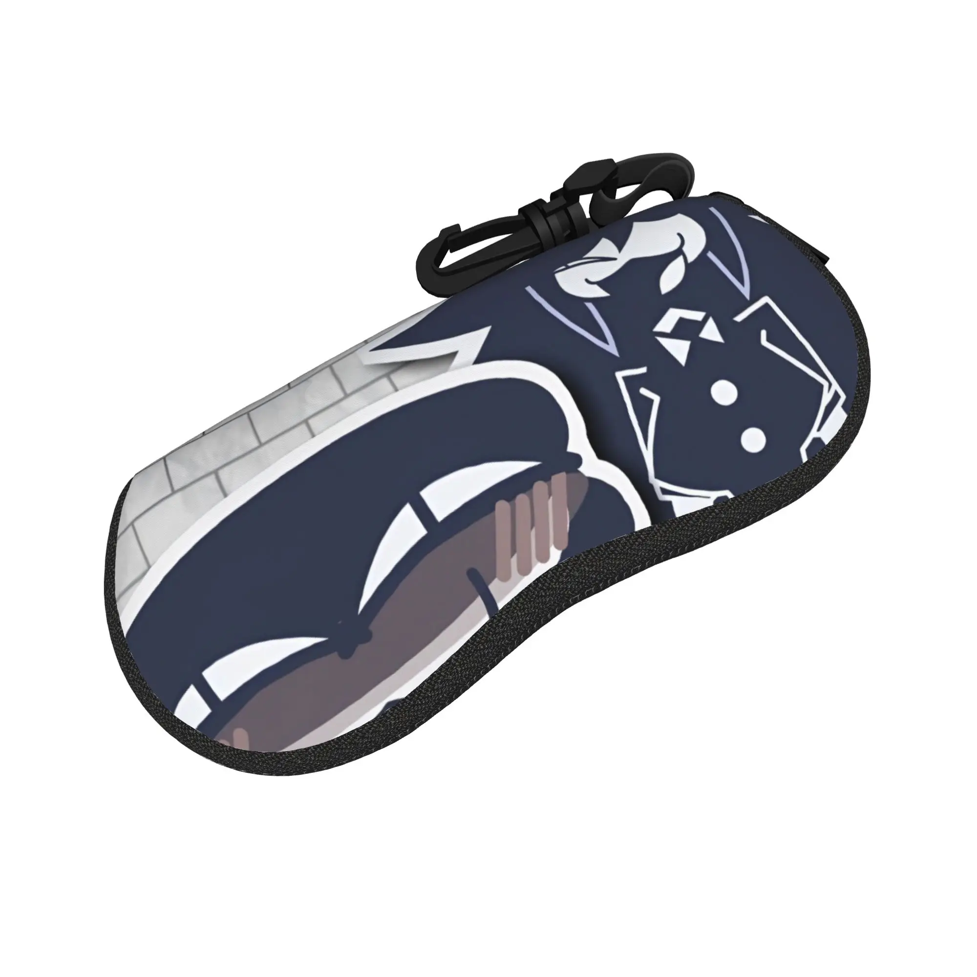 Cartoon Anime Miss Circle  Glasses Case Men Women Travel Zipper Fundamental Paper Education  Sunglasses Box Eye Contacts Case