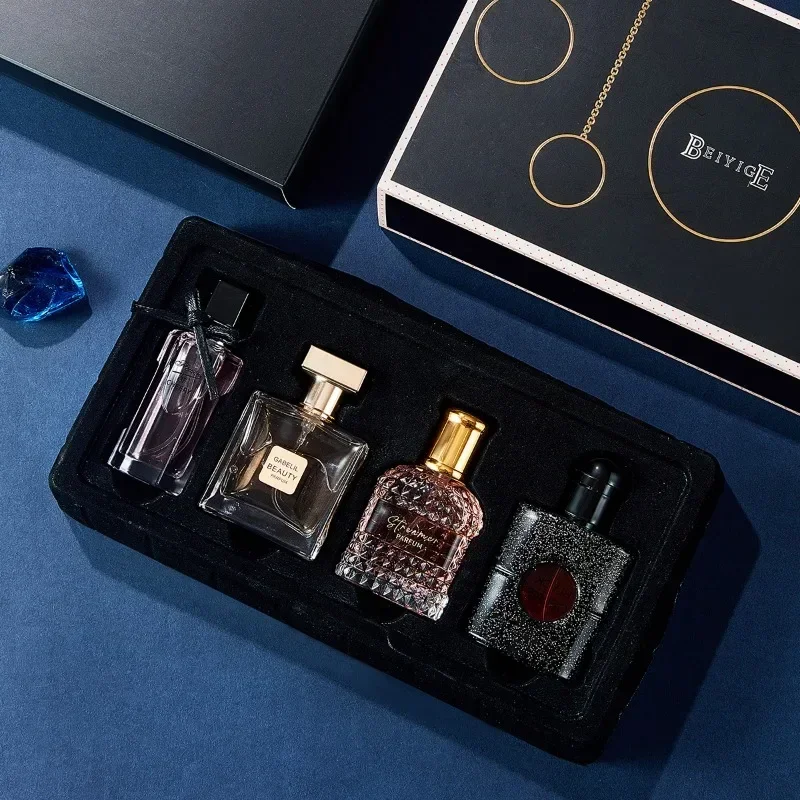 

New Women Perfume Set 100ML Original Perfumes Sets Gift Box Long Lasting Fragrance Gift For Women Men Pheromone Eau De Toilette