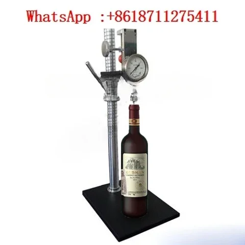 9001-A  Sparkling wine CO2  pressure meter  For  wooden cork bottle