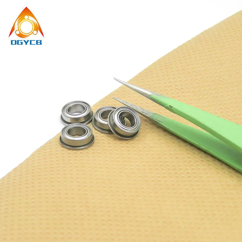 5pcs Flange Ball Bearing 3x10x4 MF103ZZ F623ZZ Miniature Drilling Rig Bearing MR103ZZ 623ZZ Flanged Bearing 3*10*4 LF1030ZZ