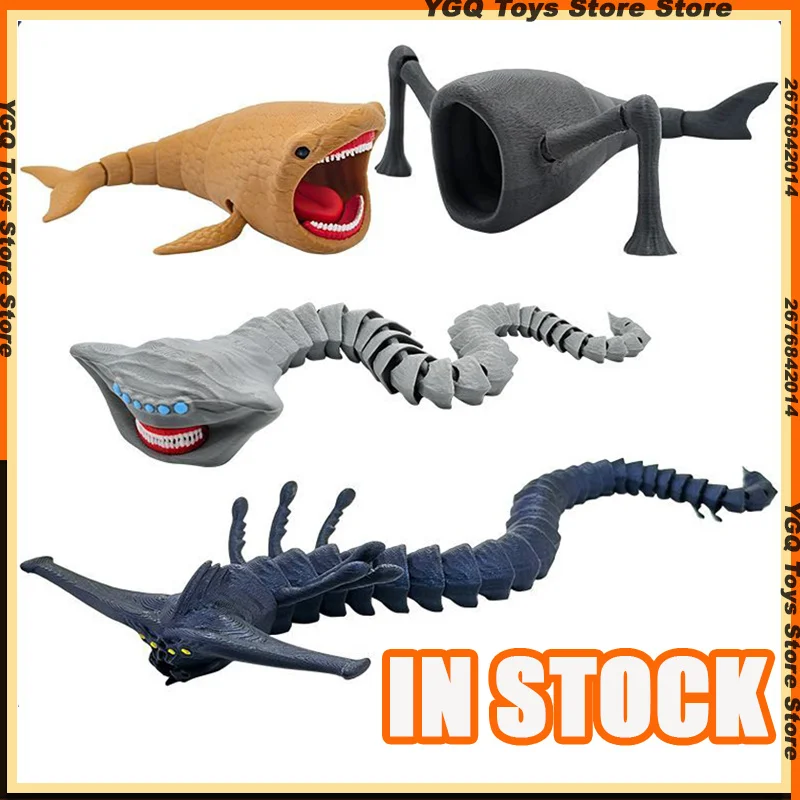 Nuevo en Stock, impresión 3D, Subnautica Sea Eater Bloop Gran Maja, modelo de figura de acción, muñeca de juguete, regalo de Navidad