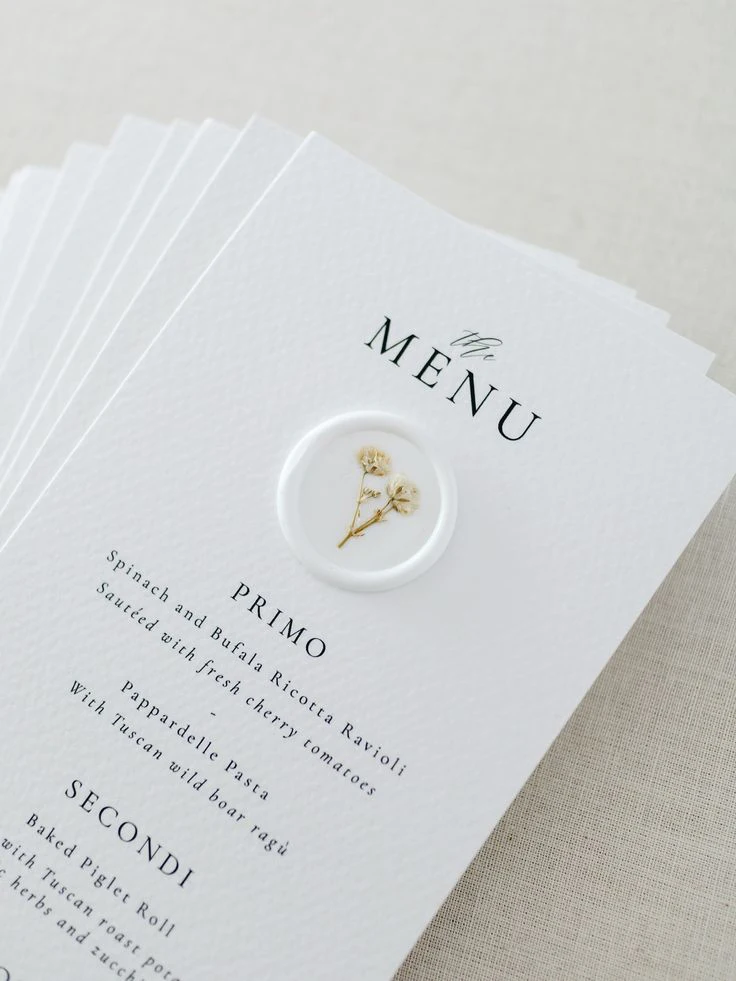 Personalized Textured Wedding Invitation Save The Date Custom Text Print Elegant Engagement Dinner Menu Greeting Card Birthday 2