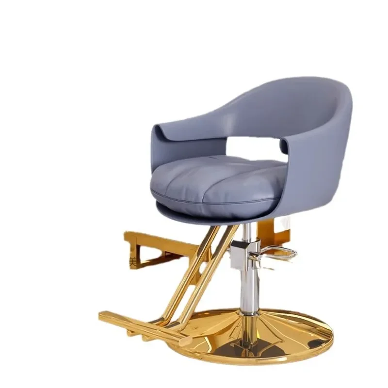 

-For Internet Celebrity Hair Salon Chair Barber Shop Special Hair Salon Light Luxury Lifting Rotating Fashion Hair Light&