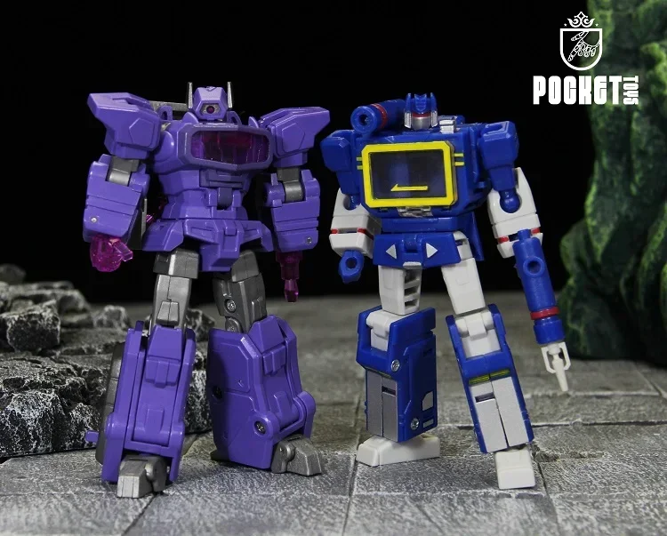 Small-scale Transformation PT03 Watchers Shockwave KO Iron Factory Pocket War PT04 Sound Wave