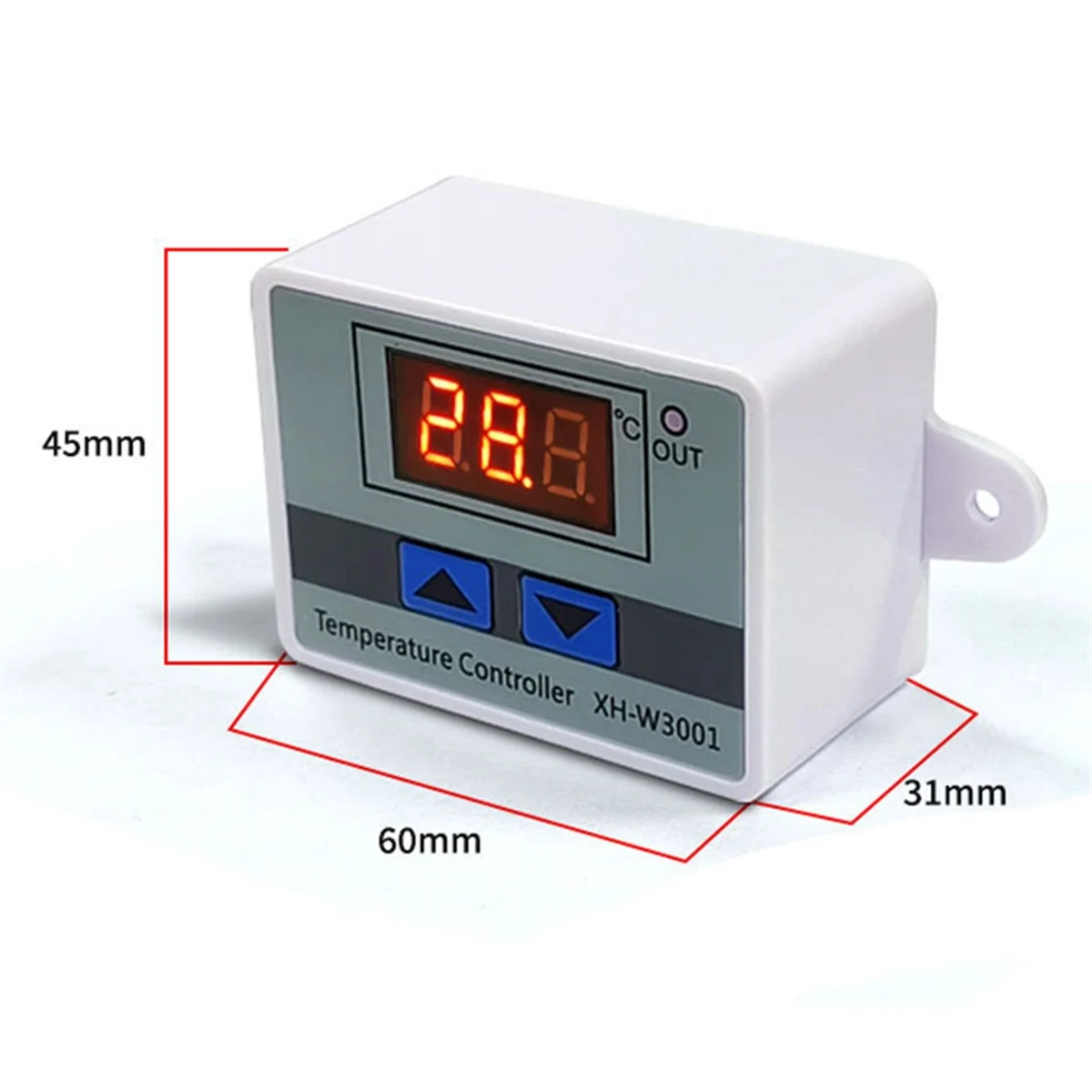 

Digital LED Temperature Controller Electronic Thermostat Switch with Waterproof Probe & Temperature Socket US PlugJAS