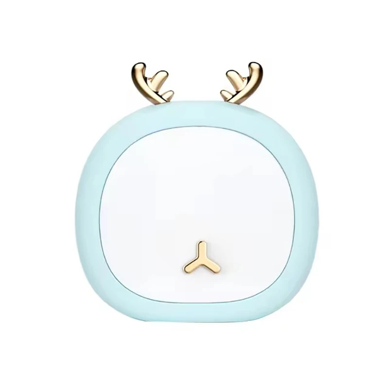 Cute Night Light Deer Bunny Nursery Light for Kids Baby Rechargeable Touch Control 3 Brightness Adjustable Table Bedside Lamp