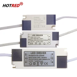 600mA LED Driver Constant Current 3W-60W 9W12W18W24W36W50W 2-3x3w 8-12x3w 18-25x3w Power Supply Converter for Down Light Adapter