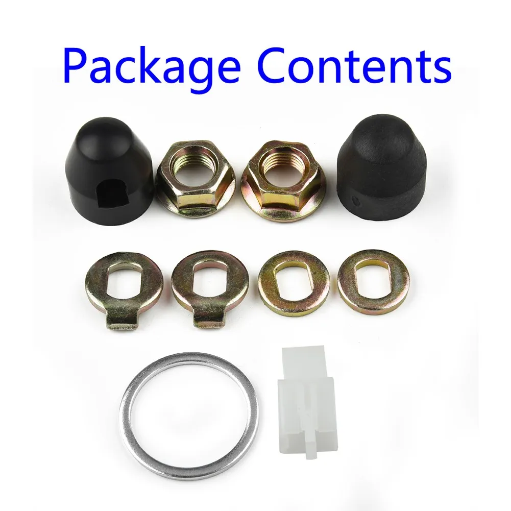 Nut Cover E-bike Nut /lock Washer/Spacer Cover Nut /Lock Axle Lock Washer /Spacer /Nut Cover E-Bike EBIKES Motor Durable