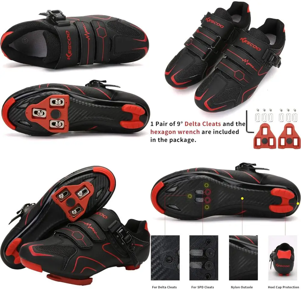 Unisex Cycling Shoes Compatible with pelaton Indoor Road Bike Riding Shoes for Men and Women Delta Cleats Clip Outdoor Pedal