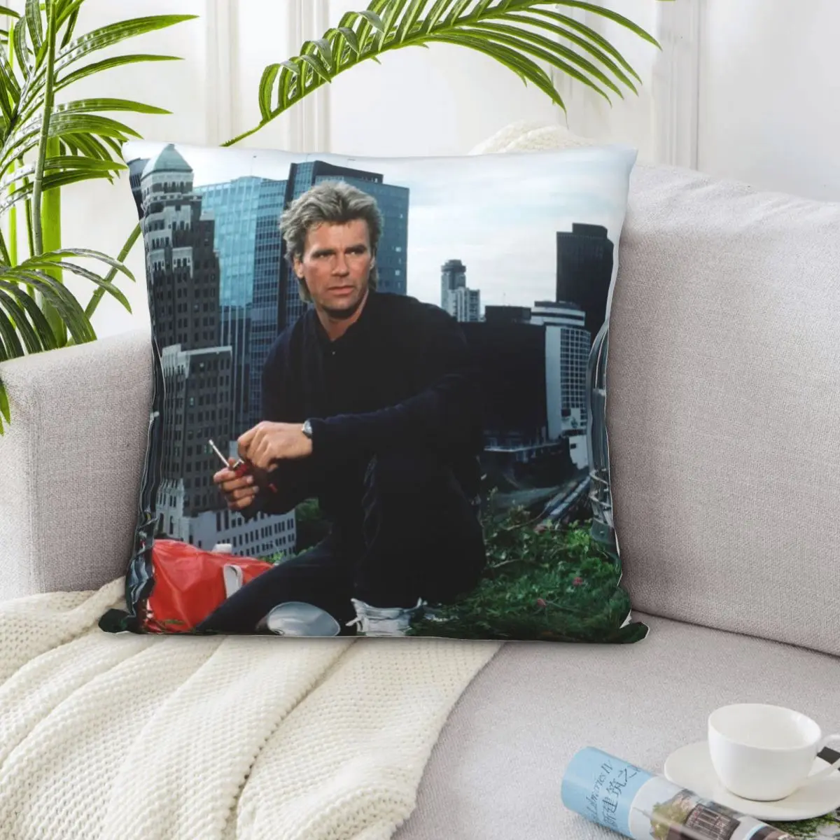 

Macgyver 000234 Dakimakura Pillow Cover Sofa Cushion Cover Dakimakura Pillow Case Pillow Cover