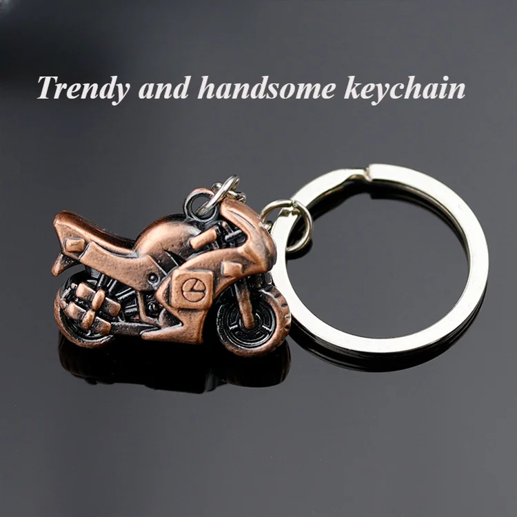 

Creative Locomotive Keychain Metal Personality Motorcycle, Car Keychains 3D Trendy and Handsome Keychains