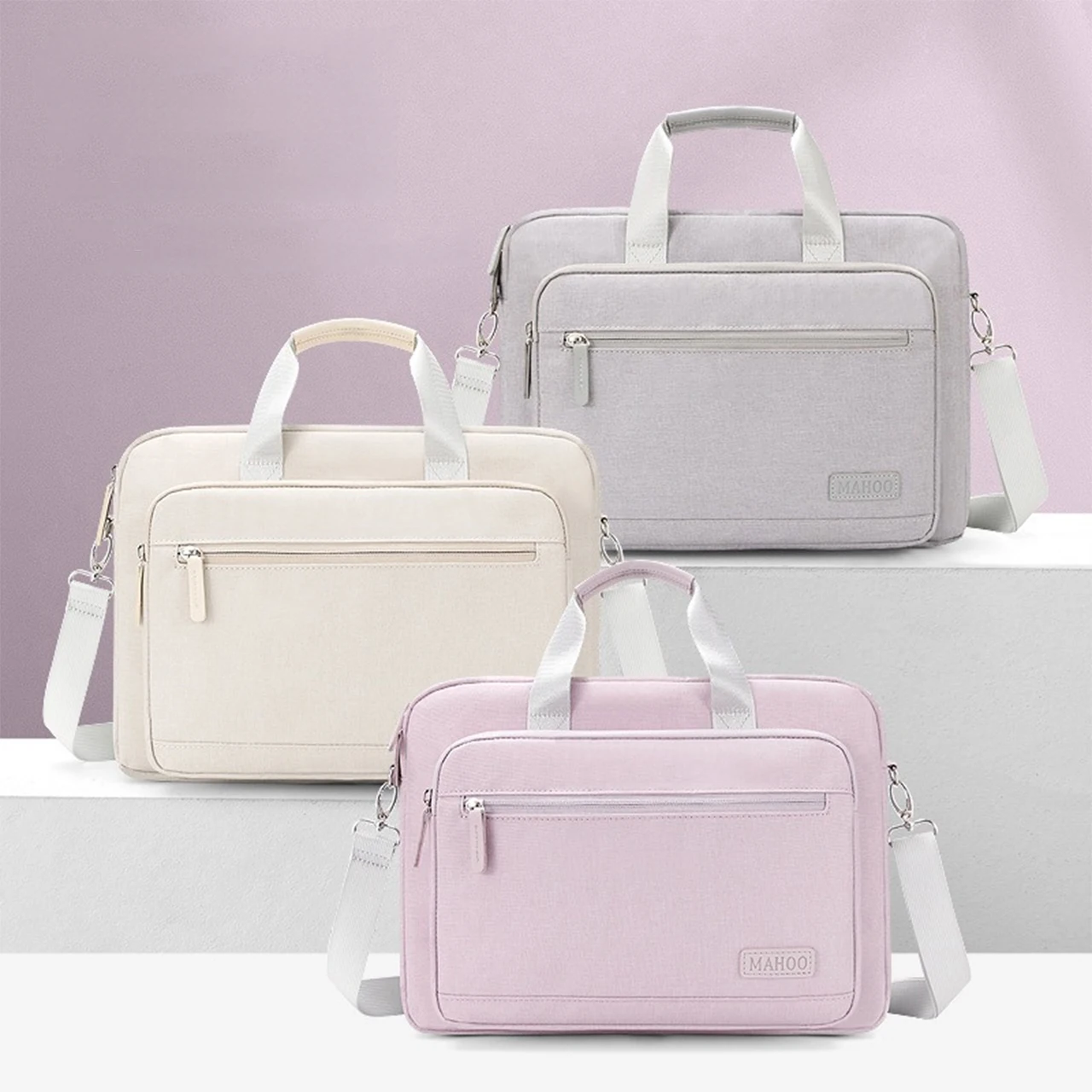 Laptop Bag For Macbook Air Pro 16 Case Notebook HP Huawei Lenovo Dell Sleeve Pouch 13.3 14 15.6 Inch Shoulder HandBag Briefcases