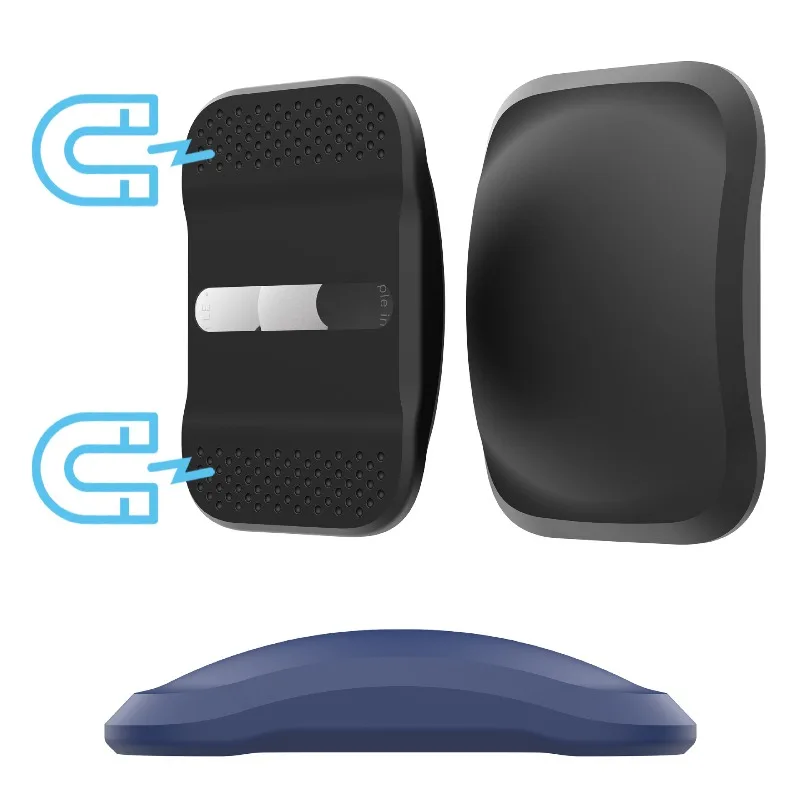 

For Apple AirTag Case Premium: Premium Silicone Magnetic Cover, Scratch-Proof & Snug Fit for Anti-Loss Locators