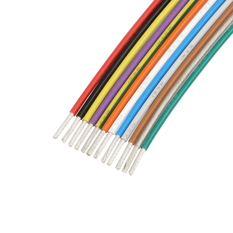 5M/10M UL1332 PTFE Wire 30/28/26/24/22/20/18/16/14/13/12/10 AWG FEP Insulated High Temperature Electron Cable For 3D Printer
